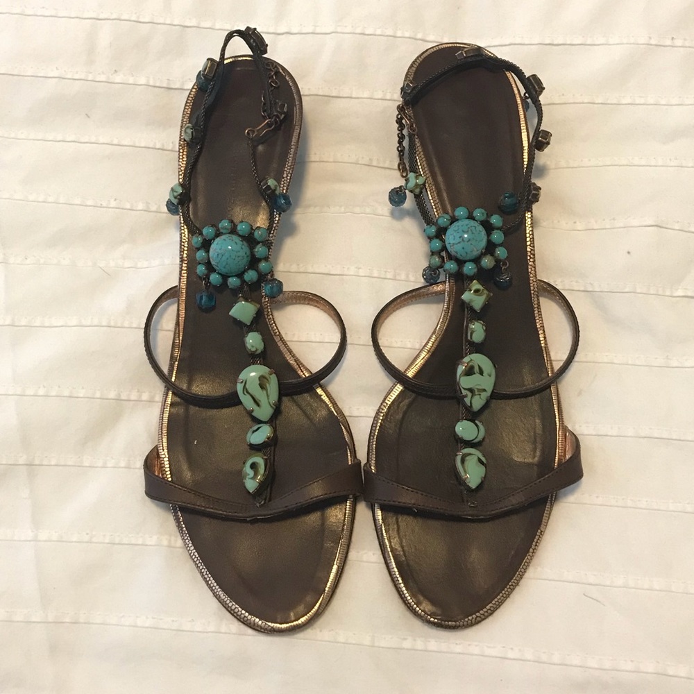 Giuseppe Zanotti kitten heel sandals